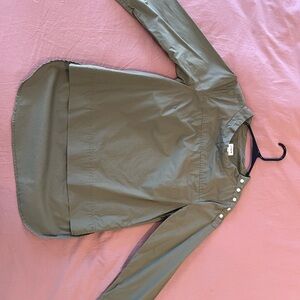 J. Crew Olive Green Women's Shirt